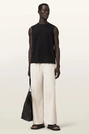 AllSaints camiseta sin mangas de algodón para hombre COVE