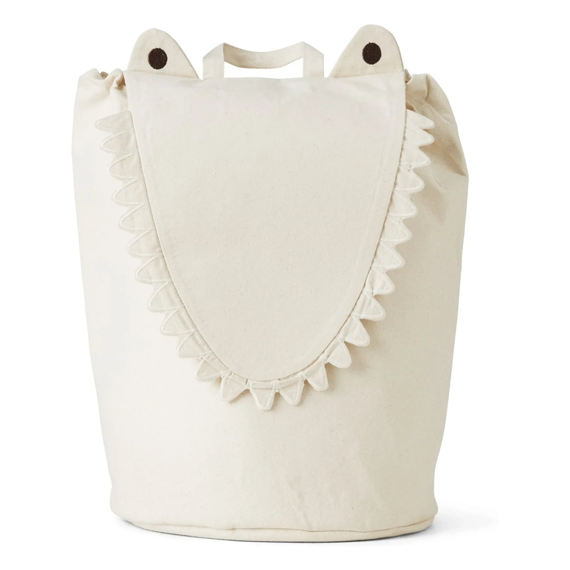 Ferm Living Kids - Cesto de almacenamiento de cocodrilo | Blanco