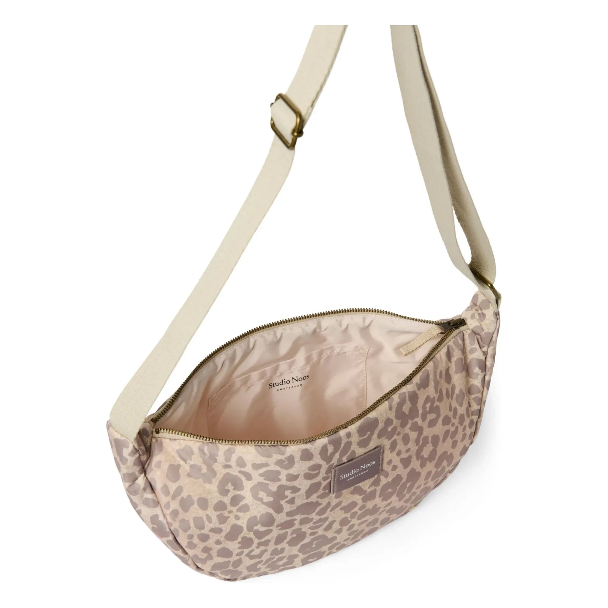 Riñonera Studio Noos - Puffy Leopard | Beige