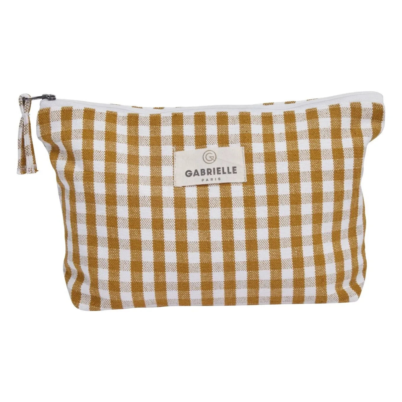 Gabrielle Paris - Bolso Vichy | Color amarillo curry