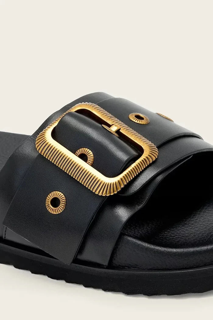 Sandalias Ellie Western de cuero de AllSaints