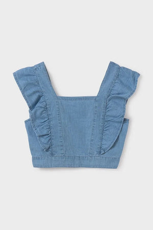 Mayoral Denim Blusa Infantil