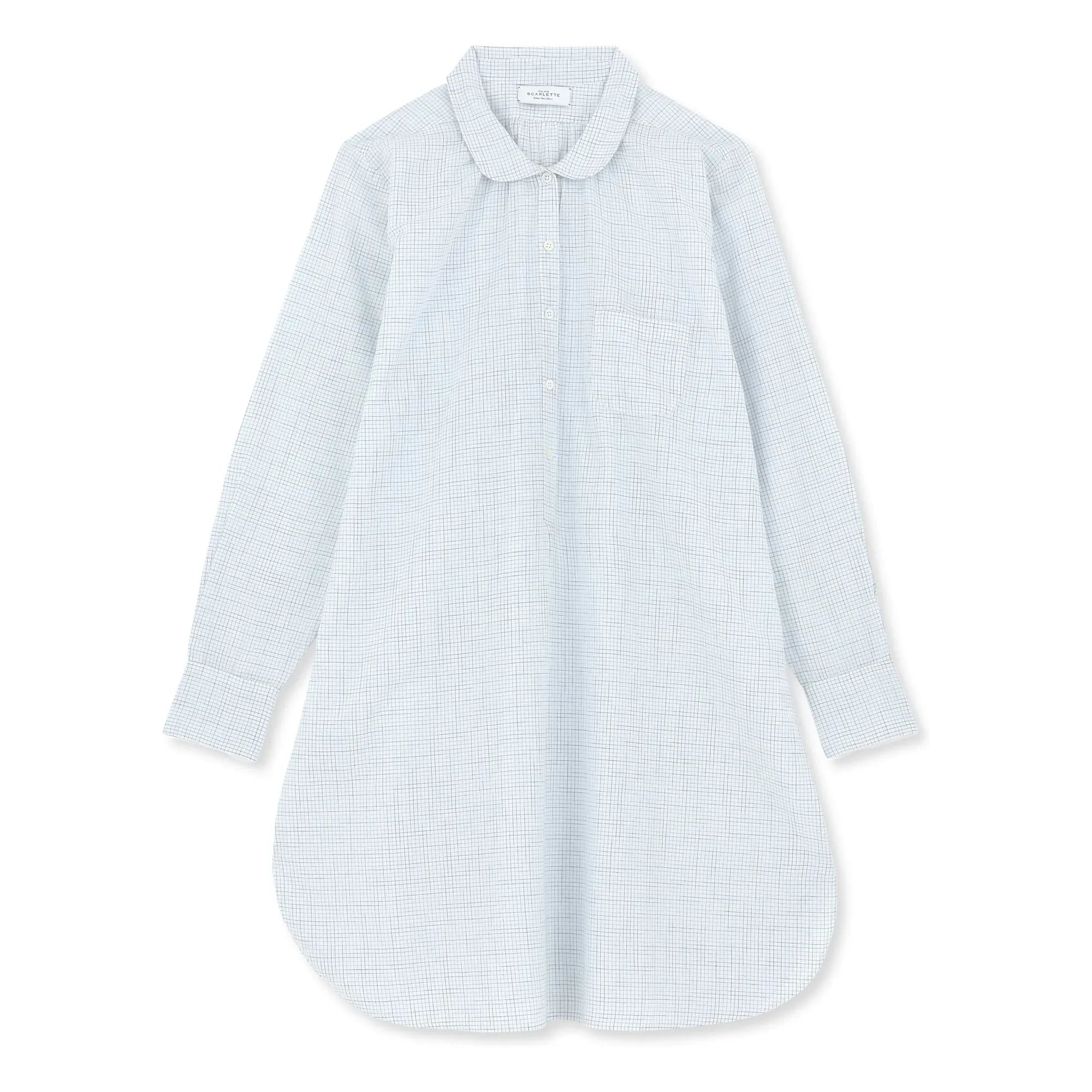 Scarlette Ateliers - Camisón Paul | Azul grisáceo