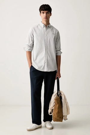 Camisa de algodón elástico Scotch & Soda para hombre