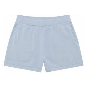 FUB - Shorts de punto de algodón orgánico | Azul claro