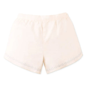 Gingersnaps - Conjunto de top y shorts de lino de Sharpay | Crudo