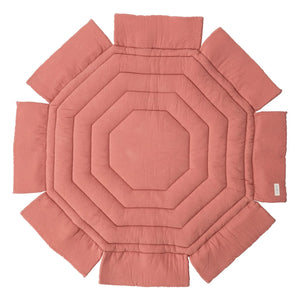 Alfombra Combelle - Basile para parque | Rosa