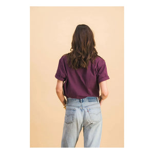 Elise Chalmin - Camiseta Rocking | Morado