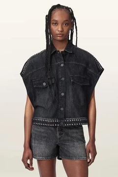 AllSaints Camisa vaquera ALBA para mujer