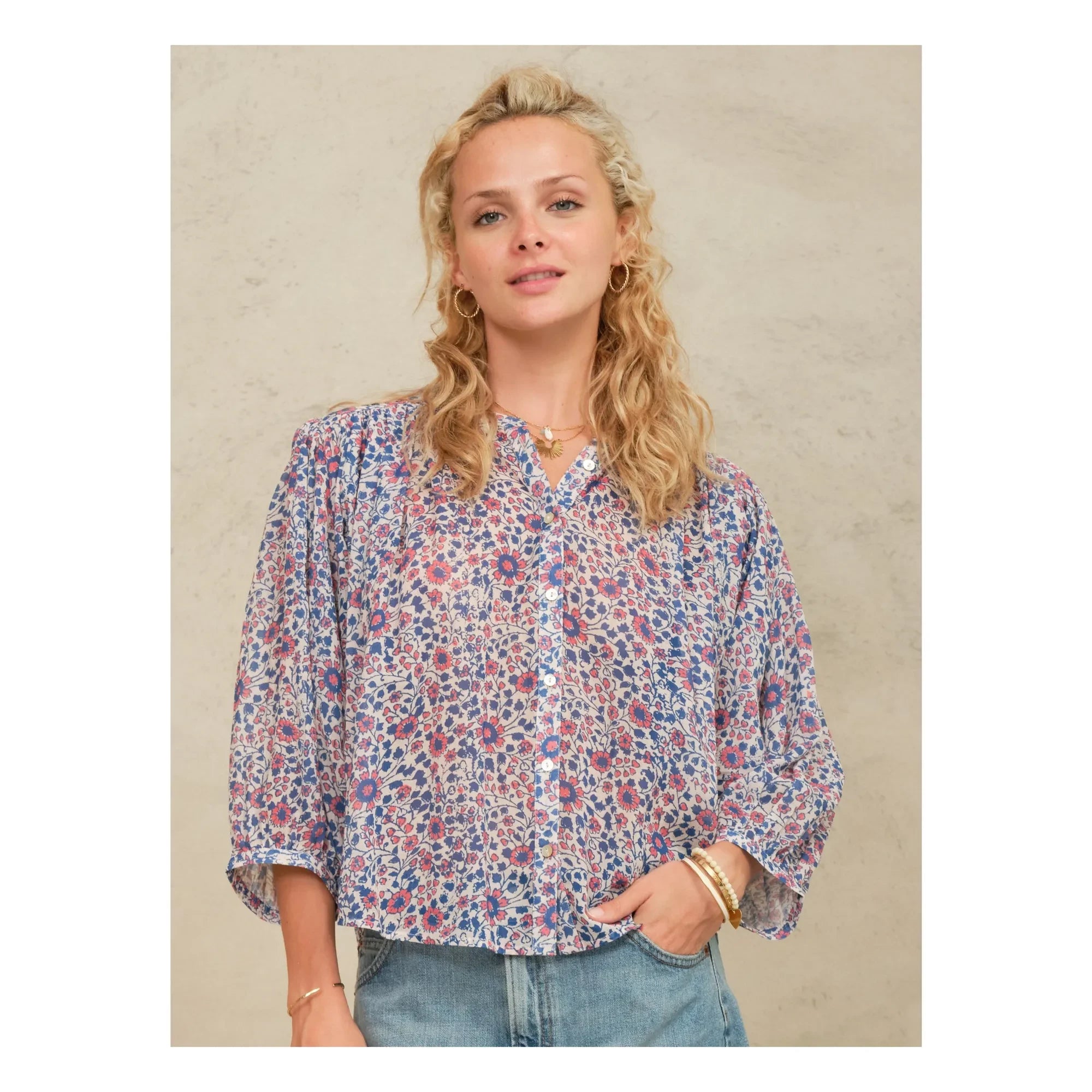 M.A.B.E. - Blusa Della Coton | Rosa