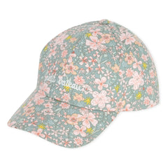Petit Bateau - Sombrero Fleurie Twill | Azul grisáceo