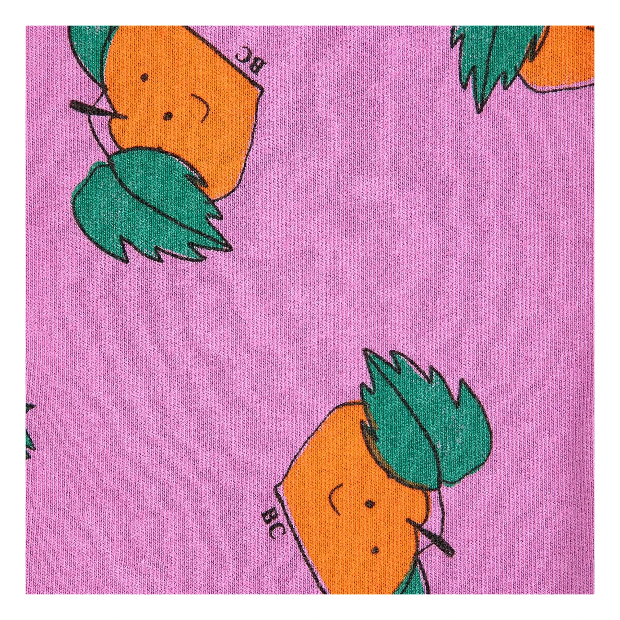 Bobo Choses - Jogger Naranja Algodón Orgánico | Morado