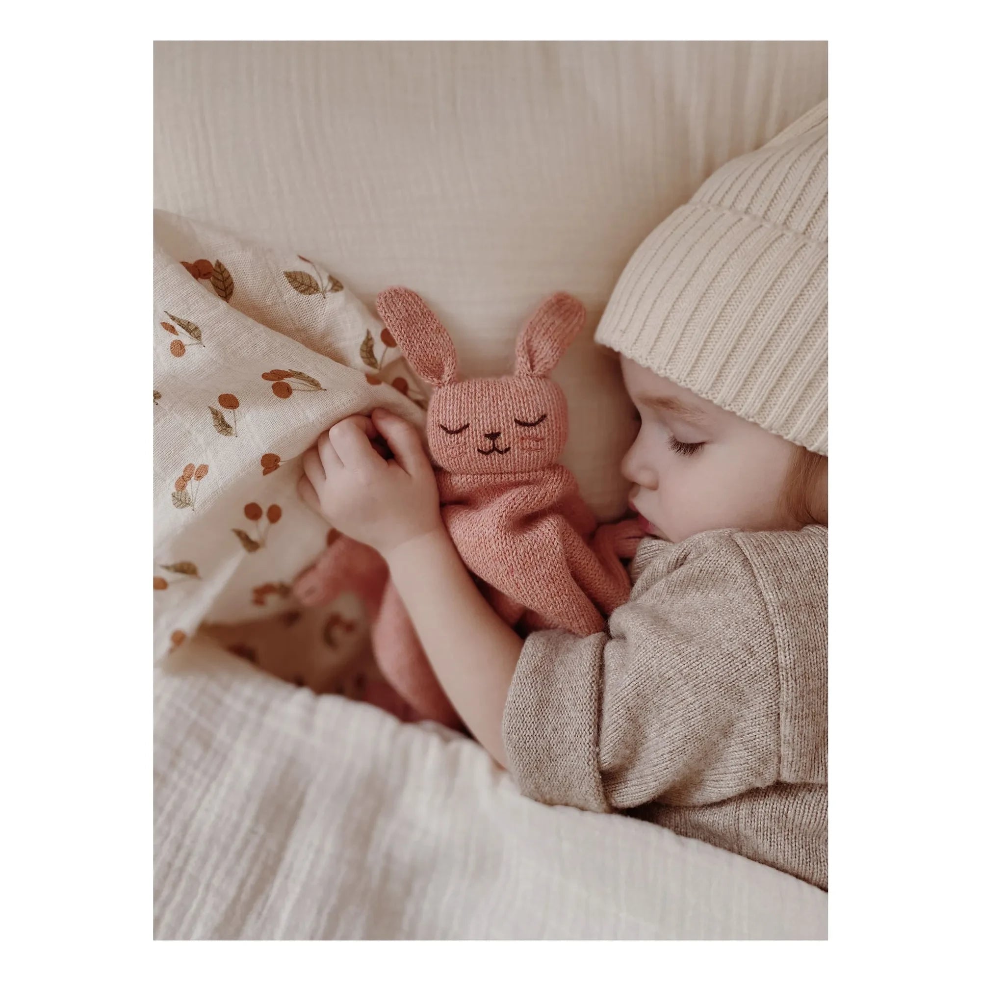 Main Sauvage - Conejo de alpaca | Rosa