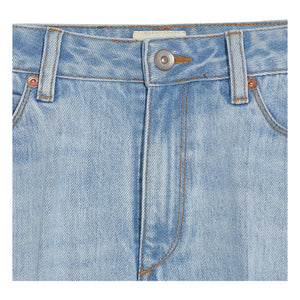 Bellerose - Jean Wide Leg Gardenia | Denim Blanqueado