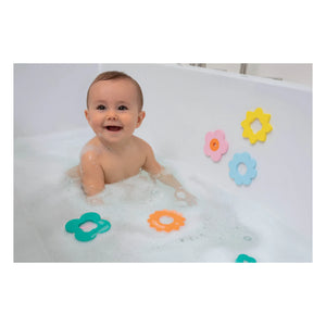 Quut - Rompecabezas de baño Flower Power