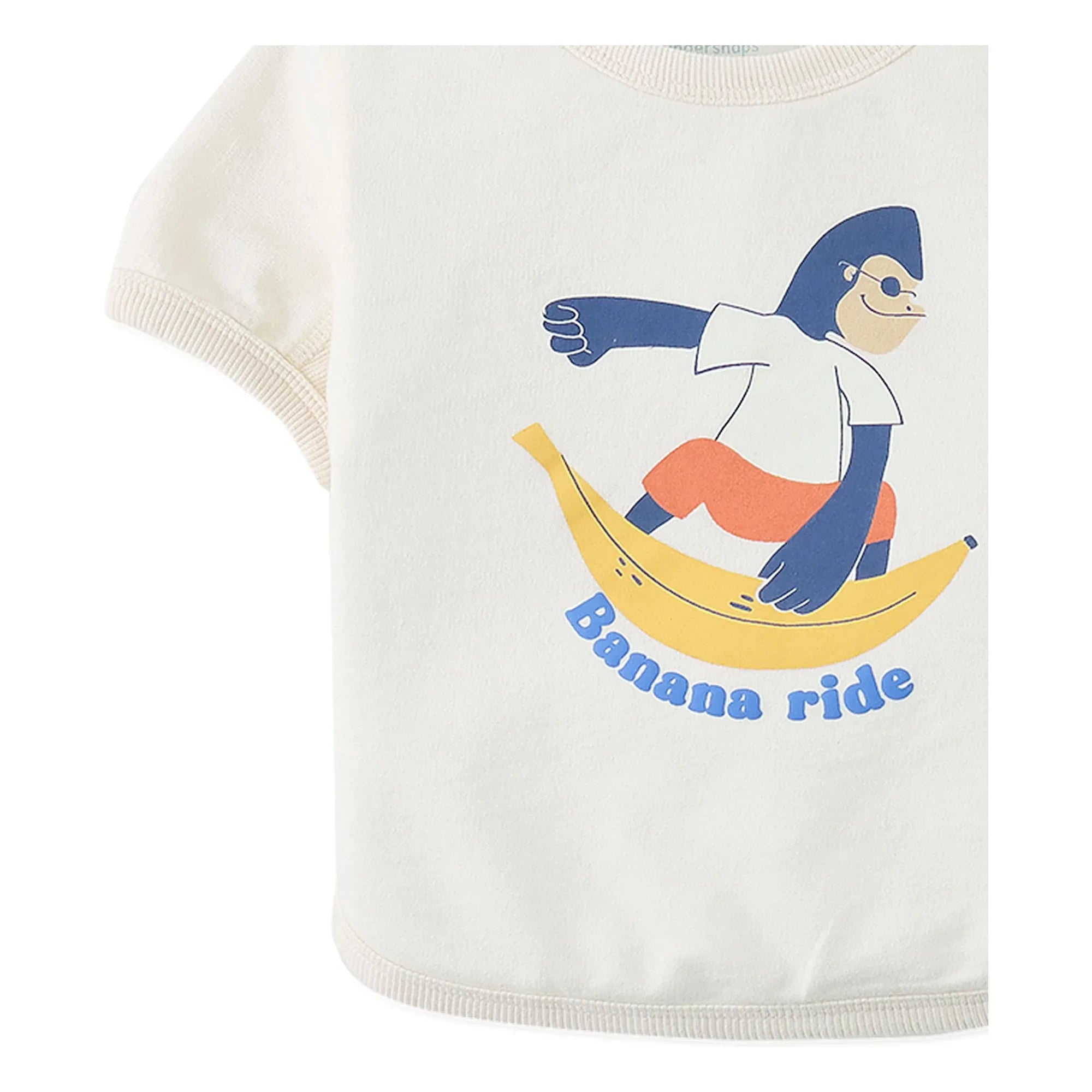 Gingersnaps - Chalice Banana Ride Camiseta Bebé | Blanco