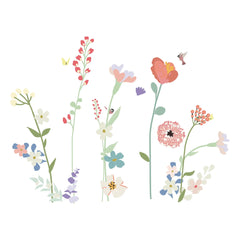 MIMI'lou - Vinilo decorativo Flores Silvestres Grandes