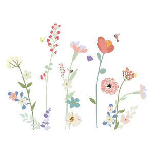 MIMI'lou - Vinilo decorativo Flores Silvestres Grandes