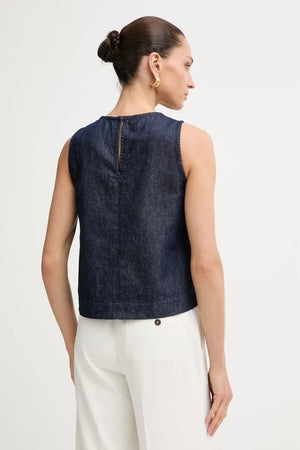 Top de lino Marc O'Polo para mujer