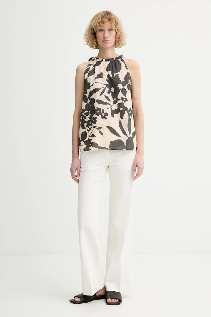 Marc O'Polo blusa de tirantes de algodón para mujer
