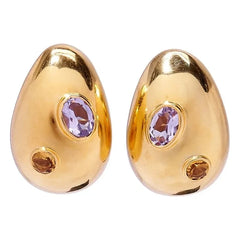 Lizzie Fortunato - Pendientes Mini Arp | Dorados