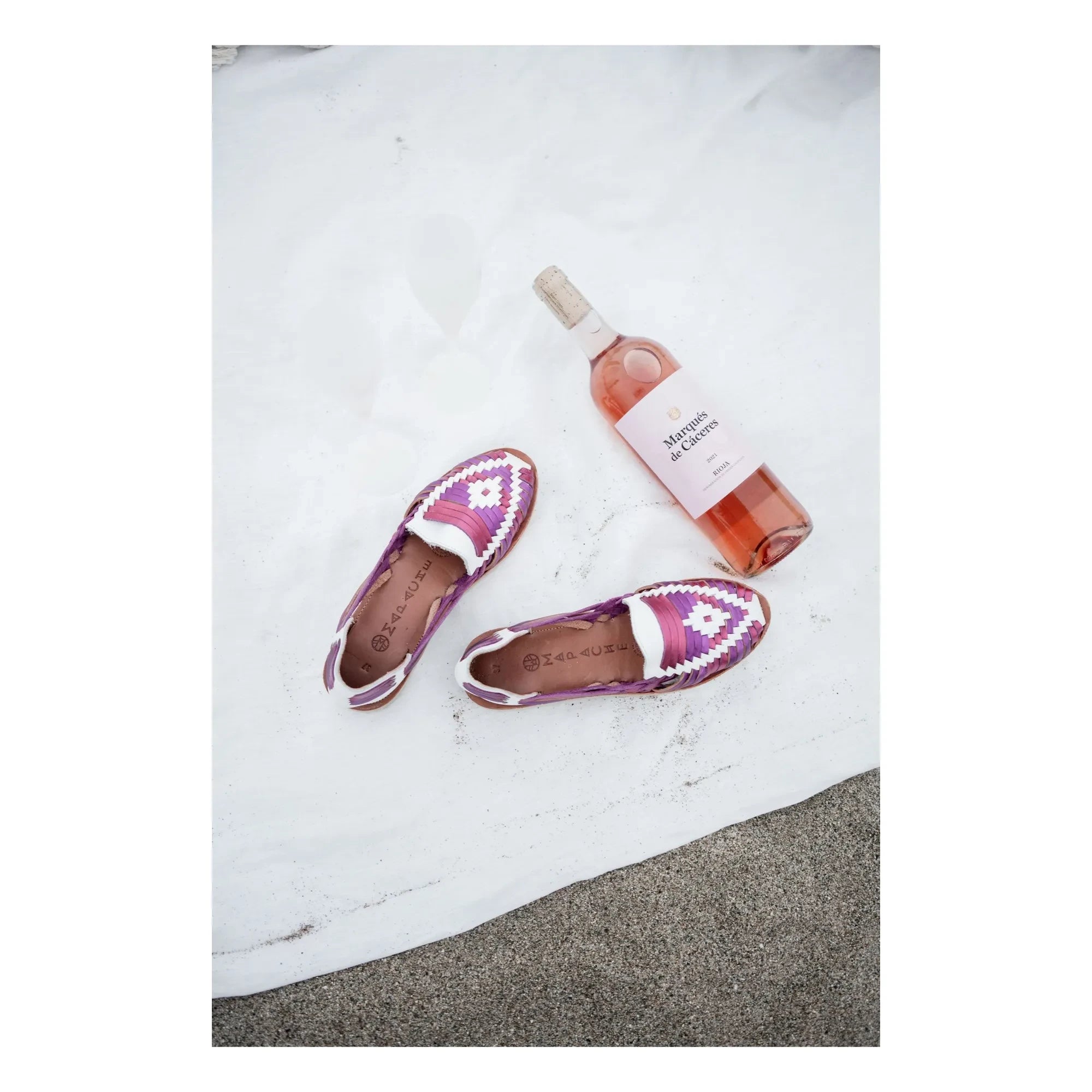 Mapache - Sandalias Ibarra Bisolores | Rosado
