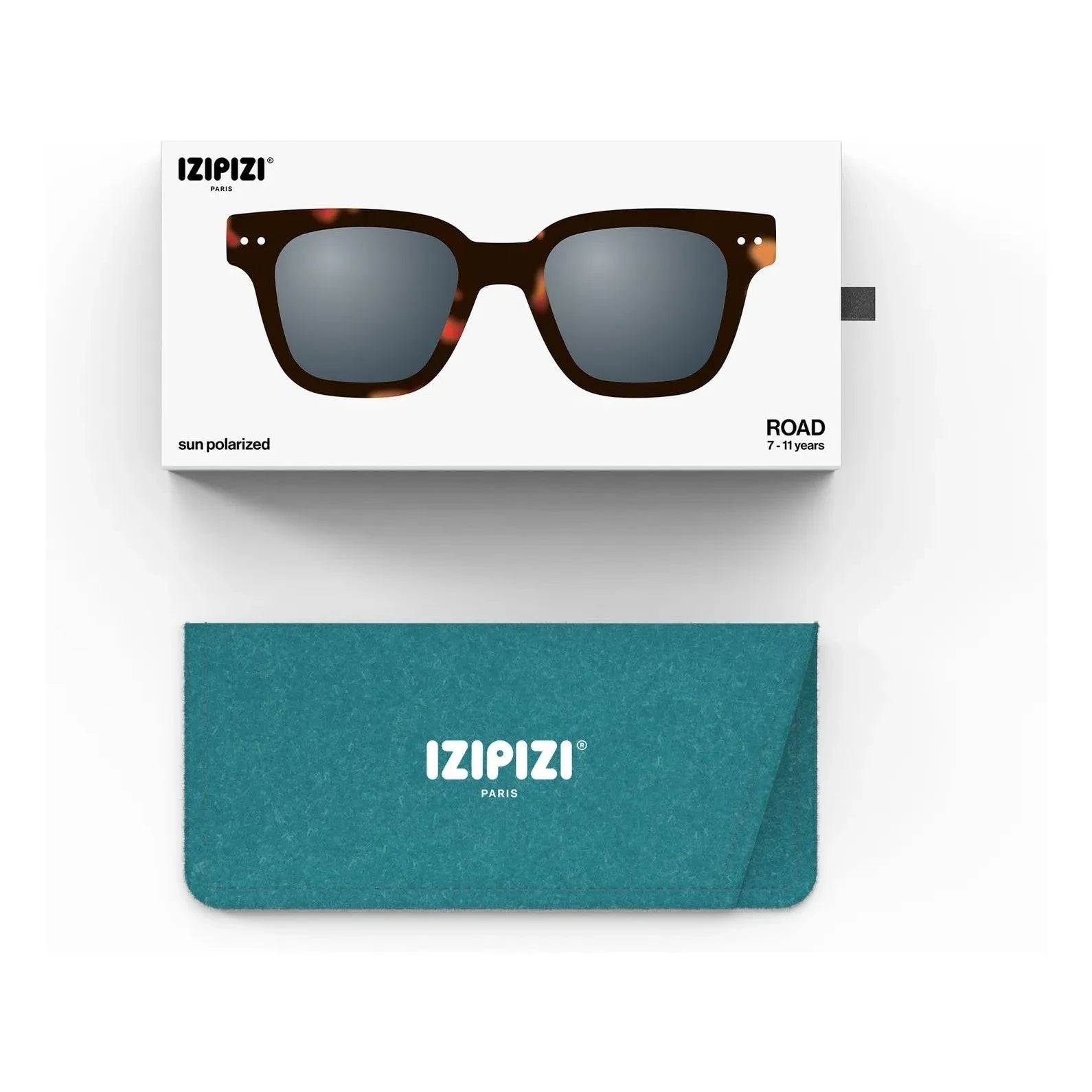 IZIPIZI - Gafas de sol #Road Junior Tortoise | Marrón
