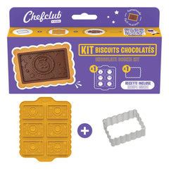 Chefclub - Juego de galletas de chocolate