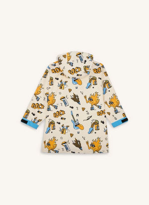 Hello Hossy - Rock n Fire impermeable | Blanco