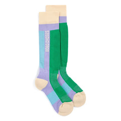Bobo Choses - Renk Bloklu Organik Pamuklu Kayak Çorapları | Lavanta