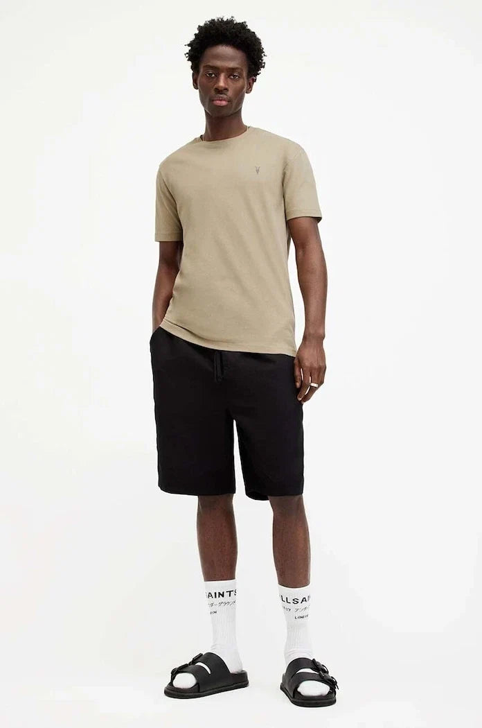 Camiseta de algodón AllSaints BRACE SS CREW