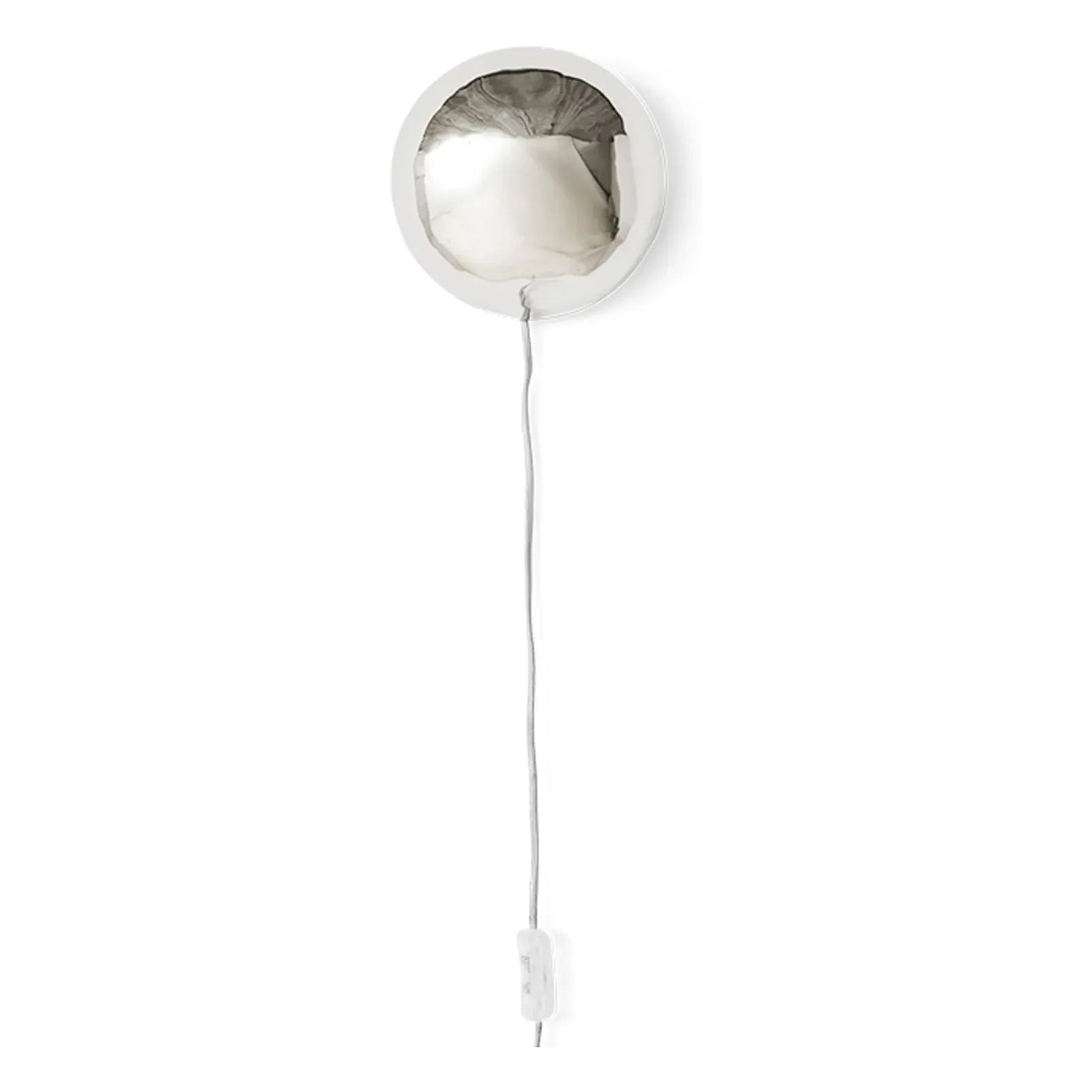 HKliving - Lámpara de pared Orb | Cromo