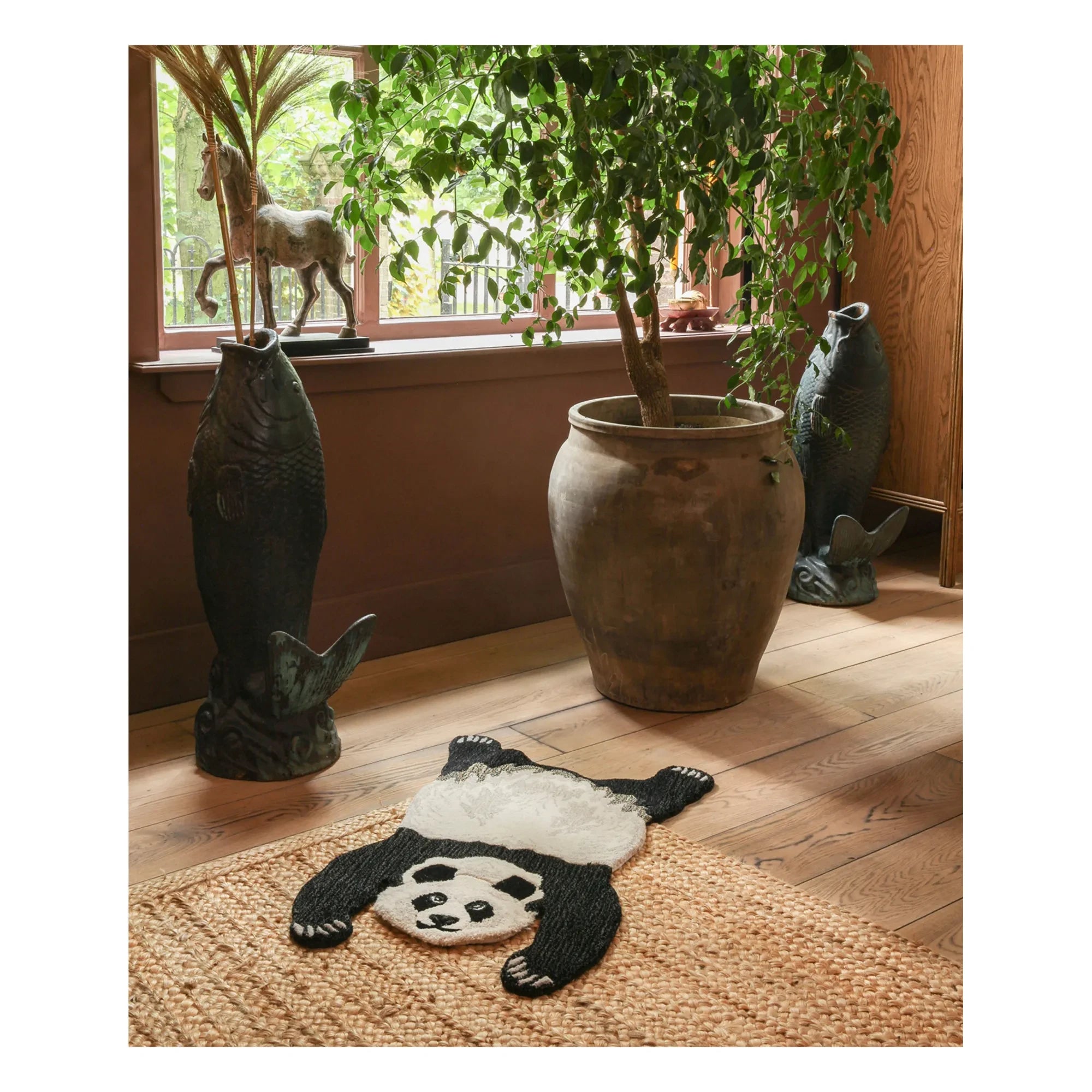 Doing Goods - Alfombra de Lana Panda | Crudo