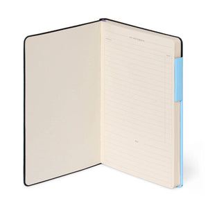 Legami - Agenda de Rayas de Cubierta Suave Monocromática - Mi Agenda