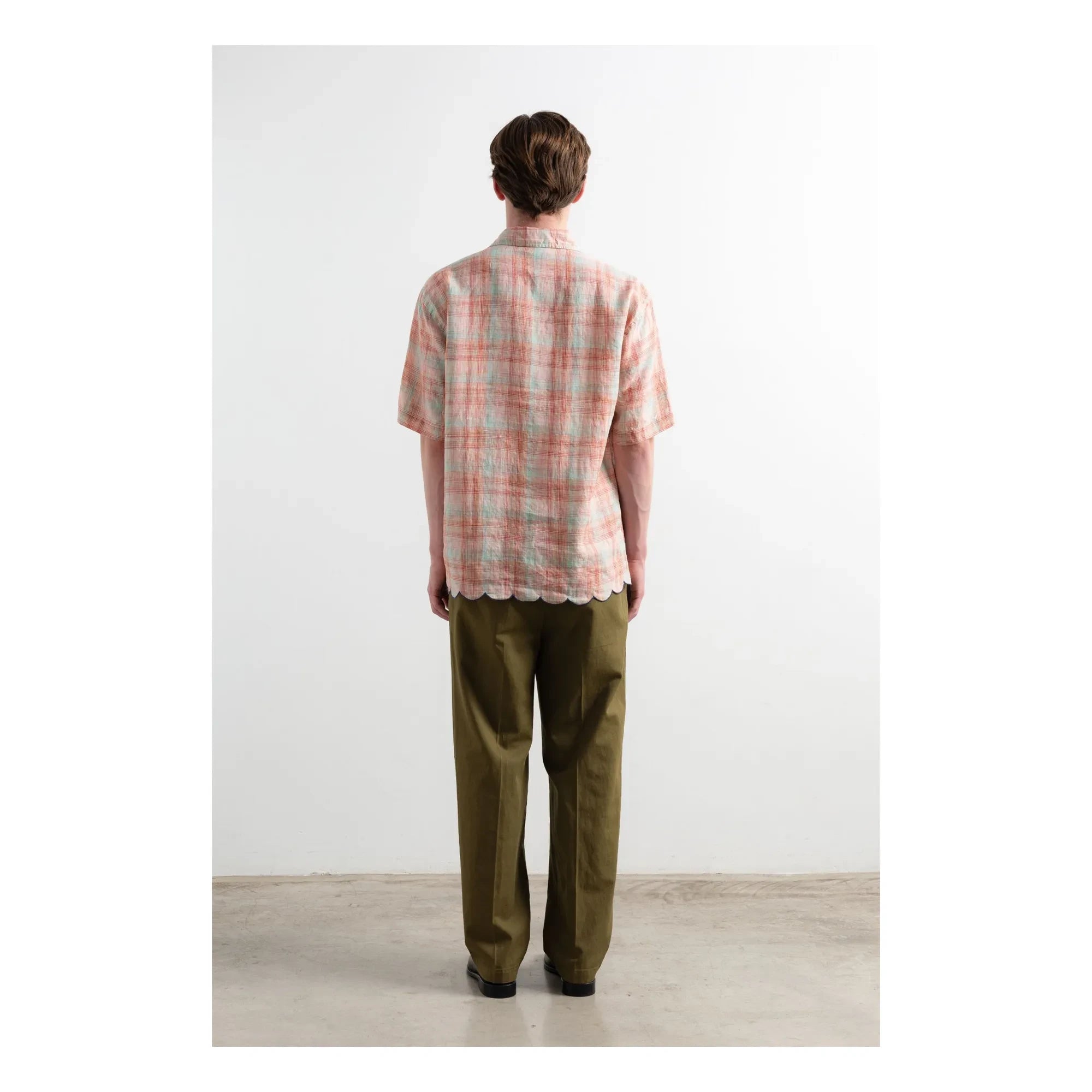 Edmmond Studios - Camisa Carreaux | Rosa jaspeado