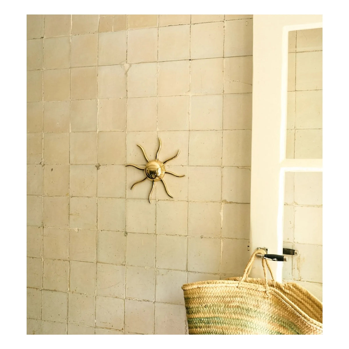 Anna + Nina - Decoración de pared Sunny | Dorado