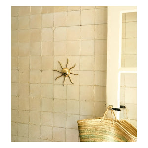Anna + Nina - Decoración de pared Sunny | Dorado