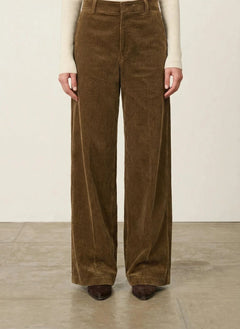 Vanessa Bruno - Pantalón Heric de algodón | Marrón tierra