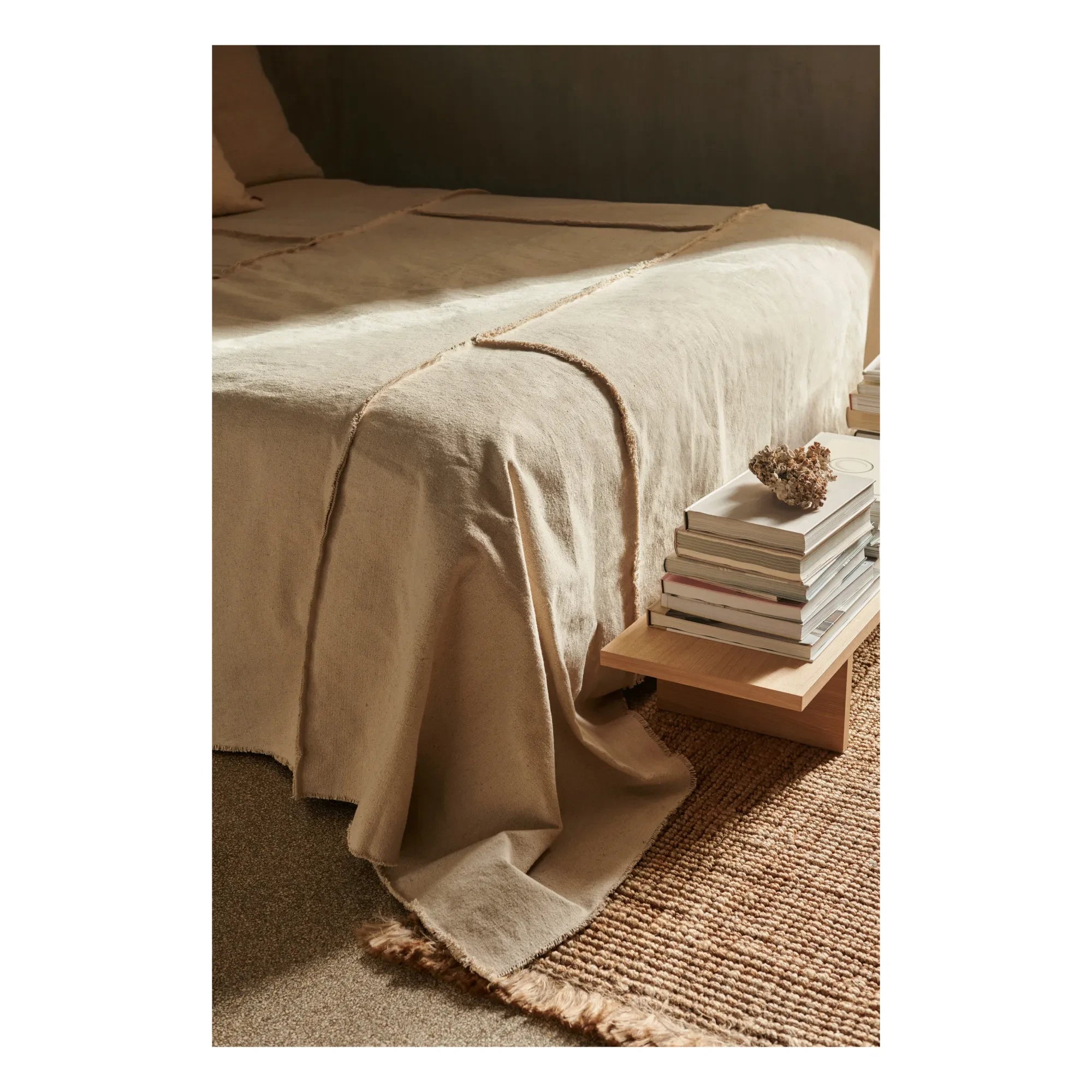 Ferm Living - Colcha Offset Crudo