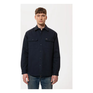 Nudie Jeans - Sobrecamisa forrada Glenn | Azul oscuro