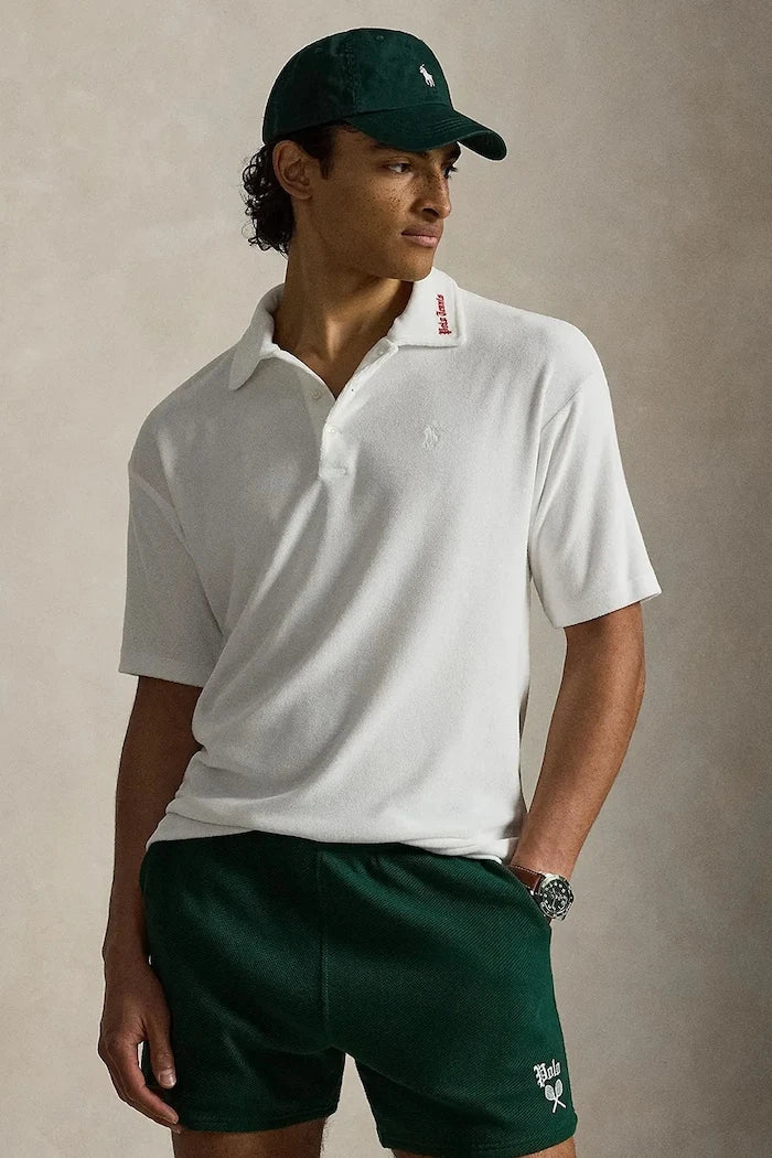 Polo Ralph Lauren camiseta de cuello de algodón para hombre
