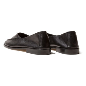 Hereu - Juliol W Parlak Yumuşak Deri Loafer | Siyah