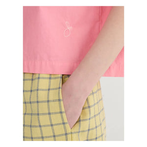 Bobo Choses - Spicy Window Shorts de algodón bambula | Amarillo
