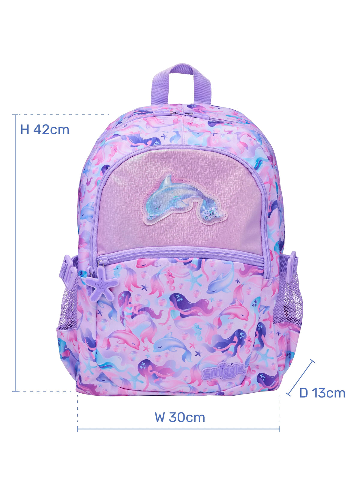 Smiggle - Mochila clásica Aspire para el colegio