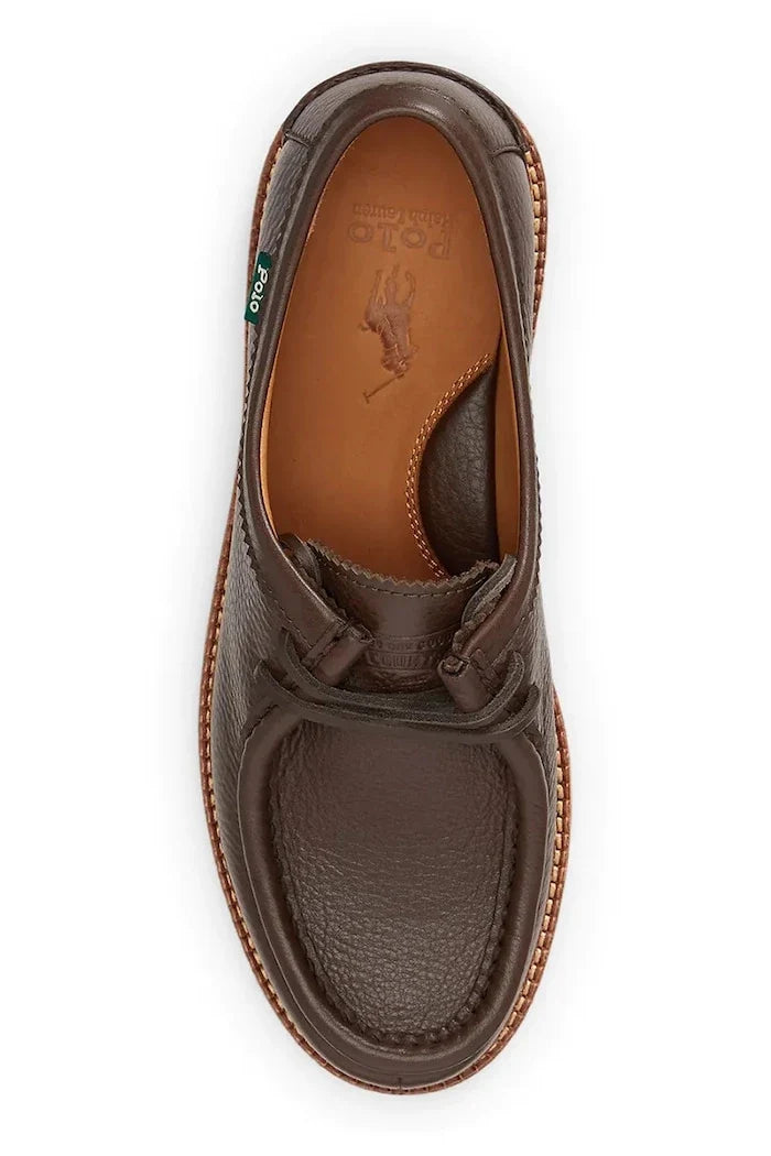 Polo Ralph Lauren Zapatos Jett Apron de Cuero para Hombre