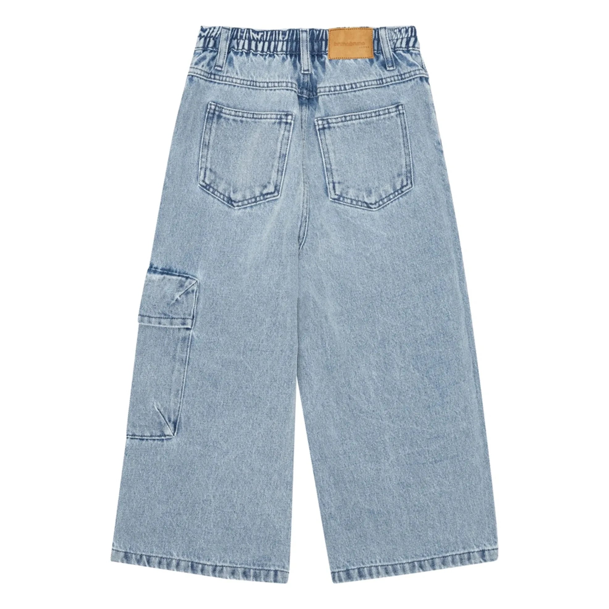 brunobruno nation - Jeans de algodón orgánico Flynn | Azul claro