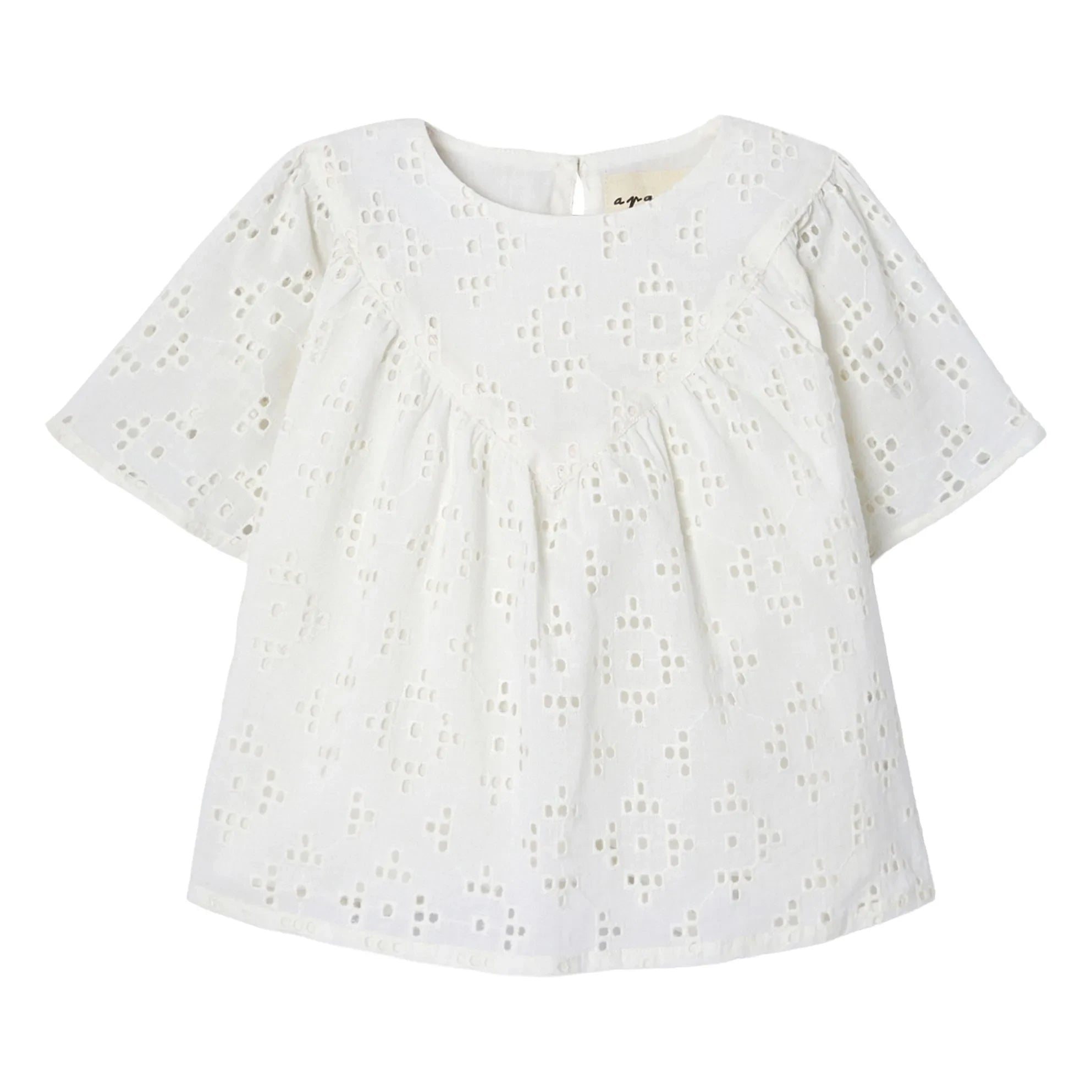 Apaches - Blusa de encaje Kalki | Crema