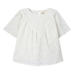 Apaches - Blusa de encaje Kalki | Crema