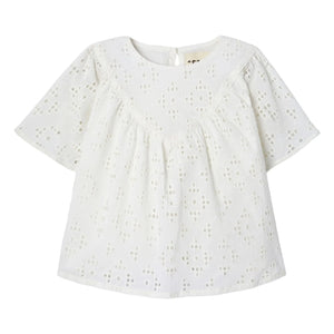 Apaches - Blusa de encaje Kalki | Crema