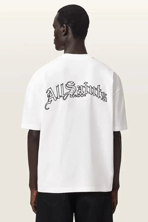 Camiseta de algodón DESCENT de AllSaints